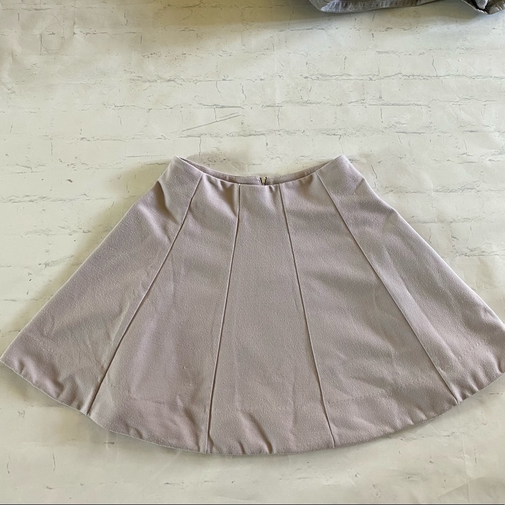 Lilac mini skirt